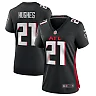 Zennovawear Women's Atlanta Falcons Mike Hughes Black Game Player Jersey