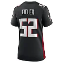 Zennovawear Women's Atlanta Falcons Milo Eifler Black Game Jersey