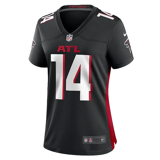 Zennovawear Women's Atlanta Falcons Rondale Moore Black Game Jersey