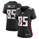Zennovawear Women's Atlanta Falcons Ross Dwelley Black Game Jersey