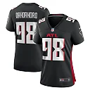 Zennovawear Women's Atlanta Falcons Ruke Orhorhoro Black Game Jersey
