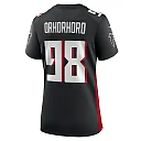 Zennovawear Women's Atlanta Falcons Ruke Orhorhoro Black Game Jersey
