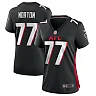 Zennovawear Women's Atlanta Falcons Storm Norton Black Game Jersey