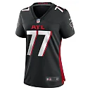 Zennovawear Women's Atlanta Falcons Storm Norton Black Game Jersey