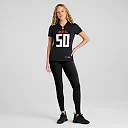 Zennovawear Women's Atlanta Falcons Tae Davis Black Team Game Jersey