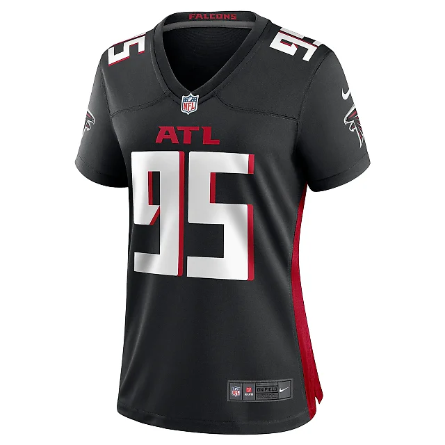 Zennovawear Women's Atlanta Falcons Ta'Quon Graham Black Game Jersey