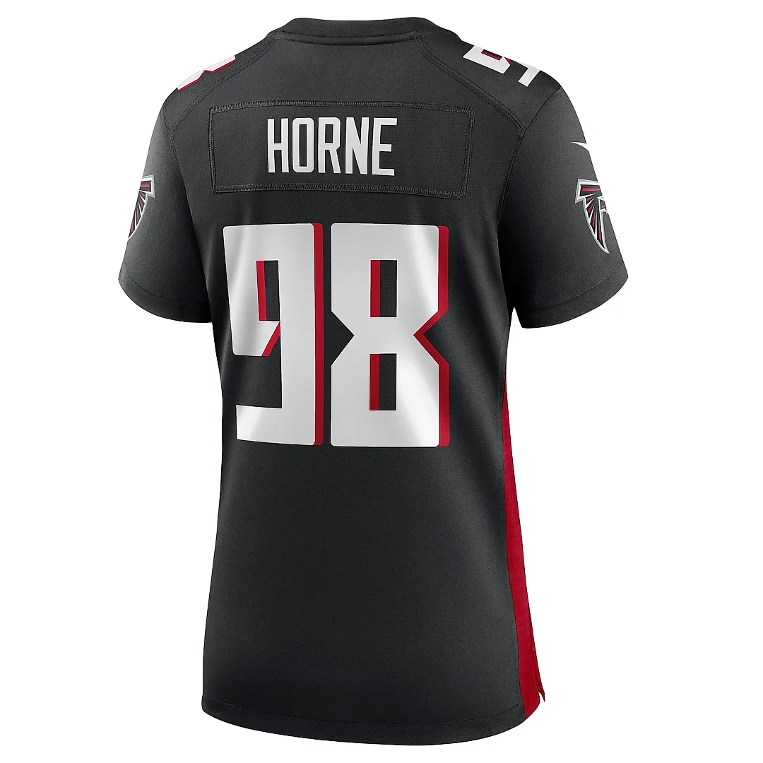 Zennovawear Women's Atlanta Falcons Timmy Horne Black Game Player Jersey