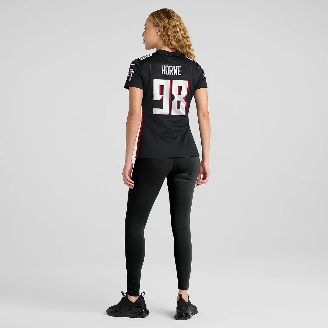 Zennovawear Women's Atlanta Falcons Timmy Horne Black Game Player Jersey