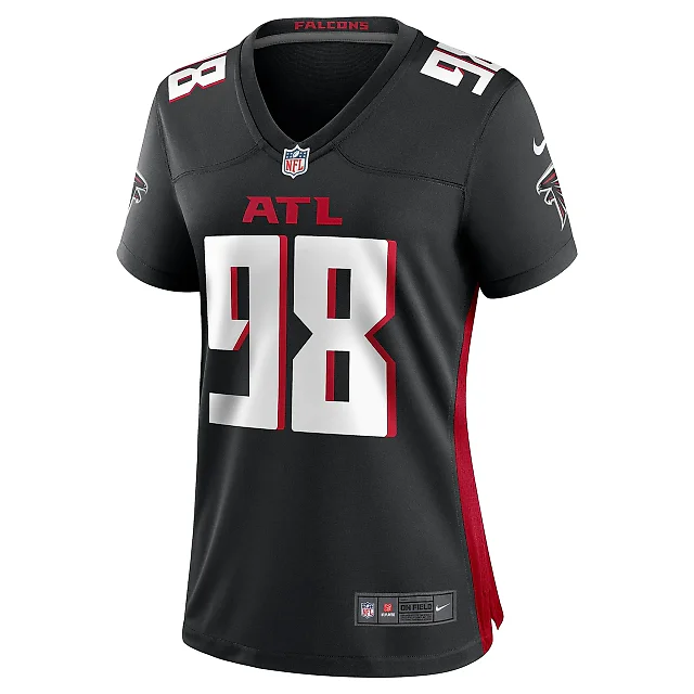 Zennovawear Women's Atlanta Falcons Timmy Horne Black Game Player Jersey