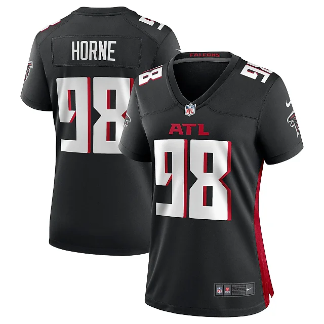 Zennovawear Women's Atlanta Falcons Timmy Horne Black Game Player Jersey