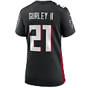 Zennovawear Women's Atlanta Falcons Todd Gurley II Black Game Jersey
