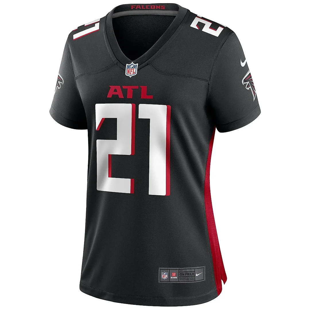 Zennovawear Women's Atlanta Falcons Todd Gurley II Black Game Jersey