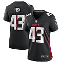 Zennovawear Women's Atlanta Falcons Tucker Fisk Black Player Game Jersey