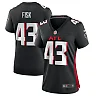 Zennovawear Women's Atlanta Falcons Tucker Fisk Black Player Game Jersey