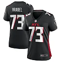 Zennovawear Women's Atlanta Falcons Tyler Vrabel Black Player Game Jersey