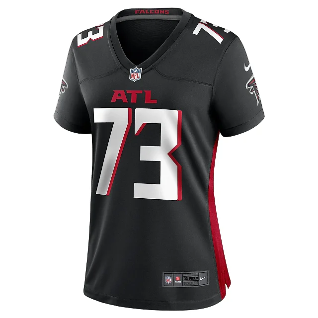 Zennovawear Women's Atlanta Falcons Tyler Vrabel Black Player Game Jersey