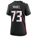 Zennovawear Women's Atlanta Falcons Tyler Vrabel Black Player Game Jersey