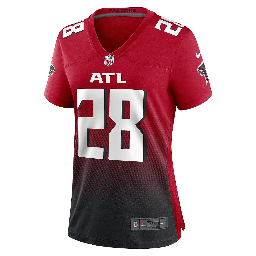 Zennovawear Women's Atlanta Falcons Warrick Dunn Red Retired Game Jersey