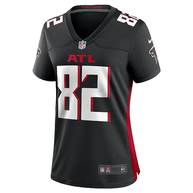 Zennovawear Women's Atlanta Falcons Xavier Malone Black Game Jersey