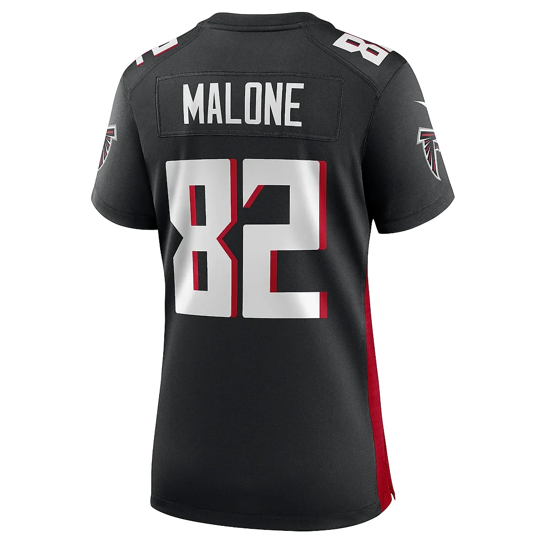 Zennovawear Women's Atlanta Falcons Xavier Malone Black Game Jersey
