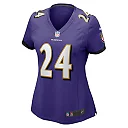 Zennovawear Women's Baltimore Ravens Beau Brade Purple Game Jersey
