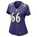 Zennovawear Women's Baltimore Ravens Ben Cleveland Purple Game Jersey