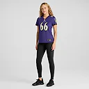 Zennovawear Women's Baltimore Ravens Ben Cleveland Purple Game Jersey