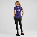 Zennovawear Women's Baltimore Ravens Bravvion Roy Purple Game Jersey