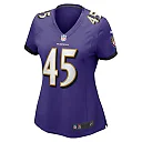 Zennovawear Women's Baltimore Ravens Christian Matthew Purple Game Jersey