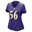 Zennovawear Women's Baltimore Ravens Deion Jennings Purple Game Jersey