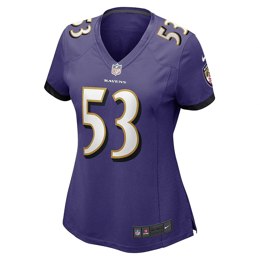 Zennovawear Women's Baltimore Ravens Del'Shawn Phillips Purple Game Player Jersey