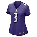 Zennovawear Women's Baltimore Ravens Deonte Harty Purple Game Jersey