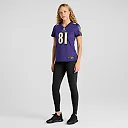 Zennovawear Women's Baltimore Ravens Devontez Walker Purple Game Jersey
