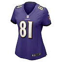 Zennovawear Women's Baltimore Ravens Devontez Walker Purple Game Jersey