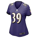 Zennovawear Women's Baltimore Ravens Duron Harmon Purple Game Jersey