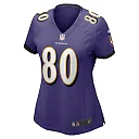 Zennovawear Women's Baltimore Ravens Isaiah Likely Purple Player Game Jersey