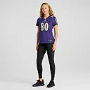 Zennovawear Women's Baltimore Ravens Isaiah Likely Purple Player Game Jersey