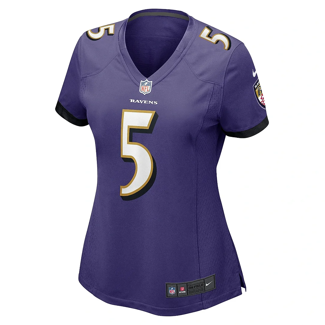 Zennovawear Women's Baltimore Ravens Jalyn Armour-Davis Purple Game Player Jersey