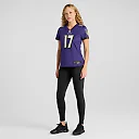Zennovawear Women's Baltimore Ravens Josh Johnson Purple Game Jersey