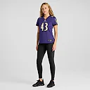 Zennovawear Women's Baltimore Ravens Justice Hill Purple Game Jersey