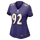 Zennovawear Women's Baltimore Ravens Justin Madubuike Purple Game Jersey