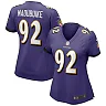 Zennovawear Women's Baltimore Ravens Justin Madubuike Purple Game Jersey