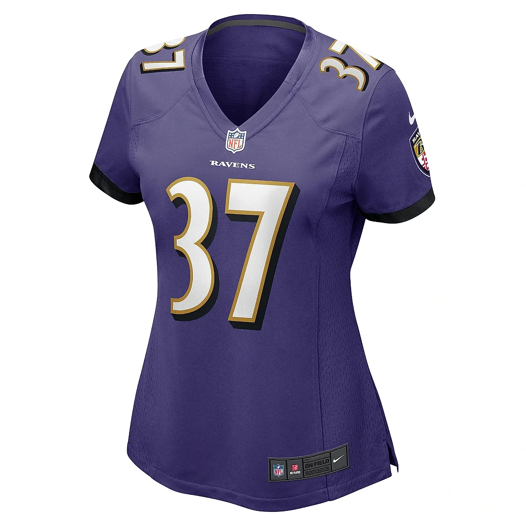 Zennovawear Women's Baltimore Ravens Kenyan Drake Purple Game Jersey