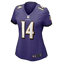 Zennovawear Women's Baltimore Ravens Kyle Hamilton Purple Player Game Jersey