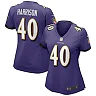 Zennovawear Women's Baltimore Ravens Malik Harrison Purple Game Jersey