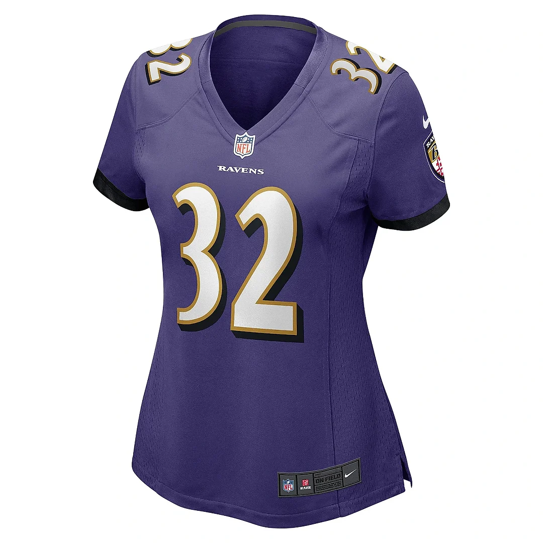 Zennovawear Women's Baltimore Ravens Marcus Williams Purple Game Jersey