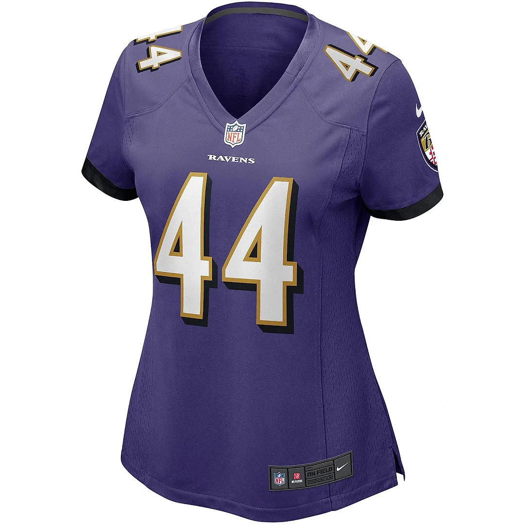 Zennovawear Women's Baltimore Ravens Marlon Humphrey Purple Game Player Jersey