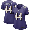 Zennovawear Women's Baltimore Ravens Marlon Humphrey Purple Game Player Jersey