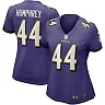 Zennovawear Women's Baltimore Ravens Marlon Humphrey Purple Game Player Jersey