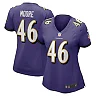Zennovawear Women's Baltimore Ravens Nick Moore Purple Game Player Jersey